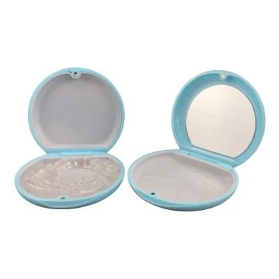 Dental Products Removable Partial Dentures Storage Box Dental Retainer Case