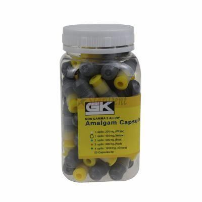 Gk Dental Amalgam Capsules Spill1/2, 1, 2, 3, 5 in 200mg, 400mg, 600mg, 800mg, 1200mg