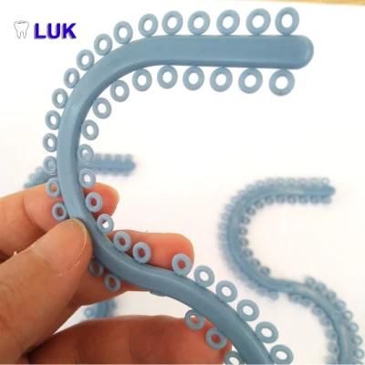 Good Quality S Stick Dental Elastics Ligature Tie