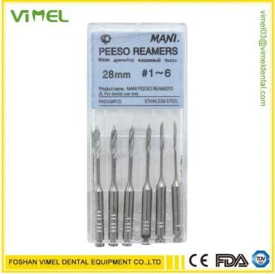 28mm 1-6# Dental Dentist Material Endodontic Files Reamers Drill Burs Endo Files