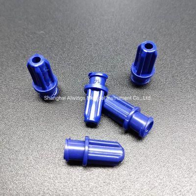 Blue Dental Irrigation Syringe Caps