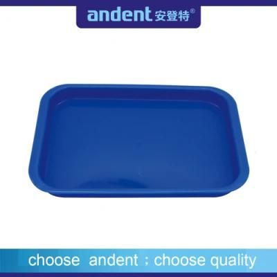 Dental Container Autoclavable Mini Flat Tray Four Colors