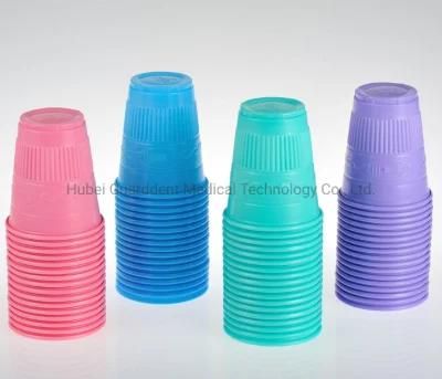 Hot Sale Dental Disposable PP/PS Cups5oz Clear or Colored PP/PS Plastic Drinking Cup OEM Logo