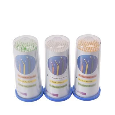 Disposable Dental Micro Fiber Brush Swab Applicator Stick