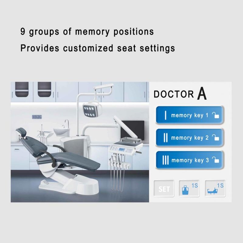 Innovative Digital Intelligent Disinfection Precise Treatment Dental Chair