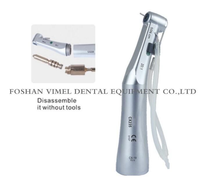 Dental 20: 1 Contra Angle Low Speed Handpiece External Spray