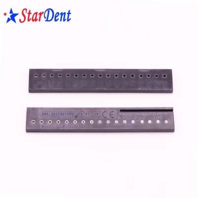 Good Quality Dental Endo Ruler /Gauge for Gutta-Percha-Points