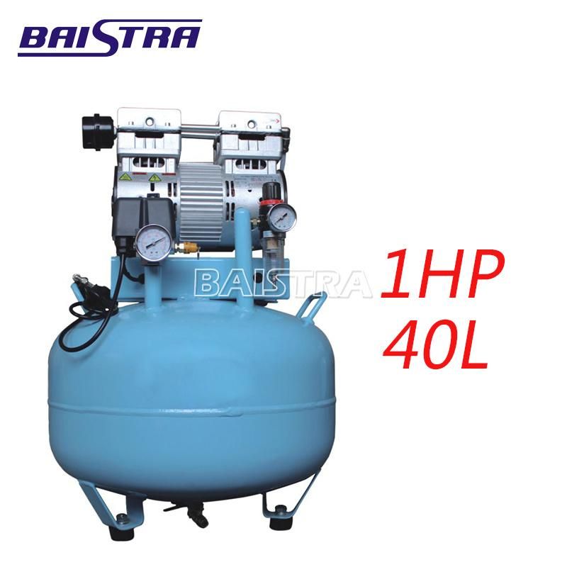 High Quality Stainless Steel 40L Oiless silent Air Compressor