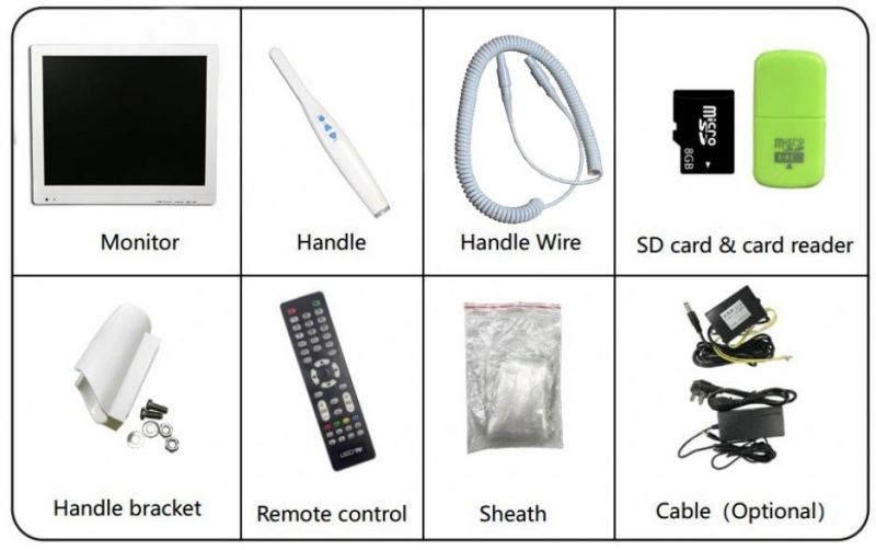 WiFi Version Medical Dental Camera with 17 Inch HD Screen