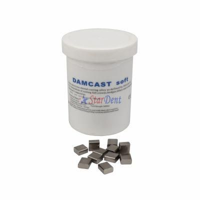 Dental Damcast Soft Alloy Amorphous Cobalt Chrome Partial Denture Alloy for Ceramic Restoration Dental Lab Products