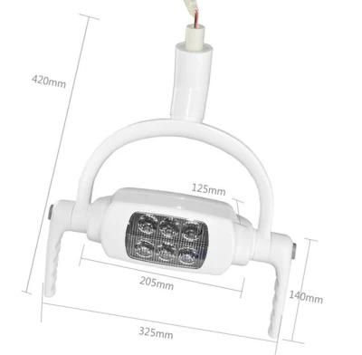 Shadowless Operation Dental LED Lamp Oral Light for Dental Unit with Sensor Manual Switch