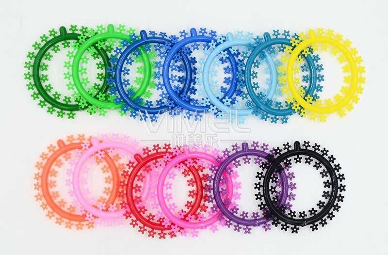 Dental Orthodontic Ligature Tie Color Cartoon Elastomeric