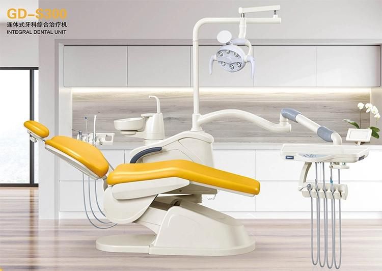 Middle Class Type Dental Chair with Rotatable Handpiece Holder