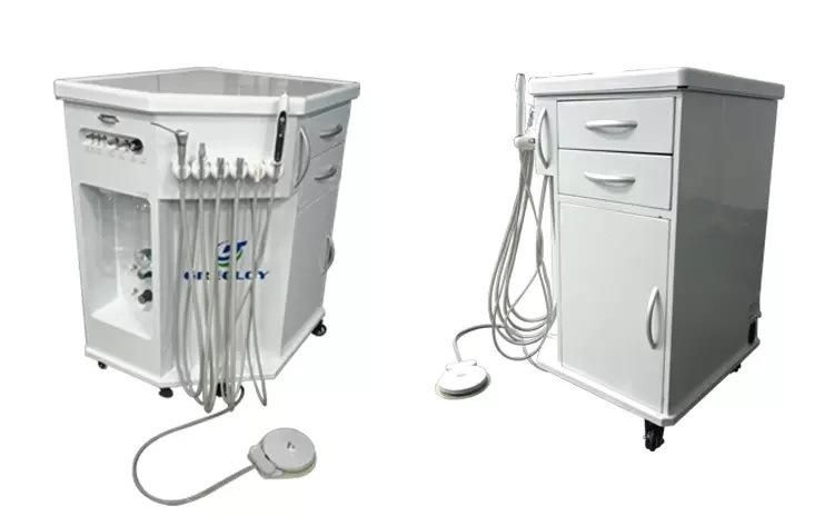 Dental Chair Unit with Dental Air Compressor Dental Curing Light