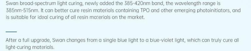 Dental Equipment LED Curing Lamp Dental Light Curing LED Valo Light Cure Adhesive One Second for Orthodontics Composite Resin Materials