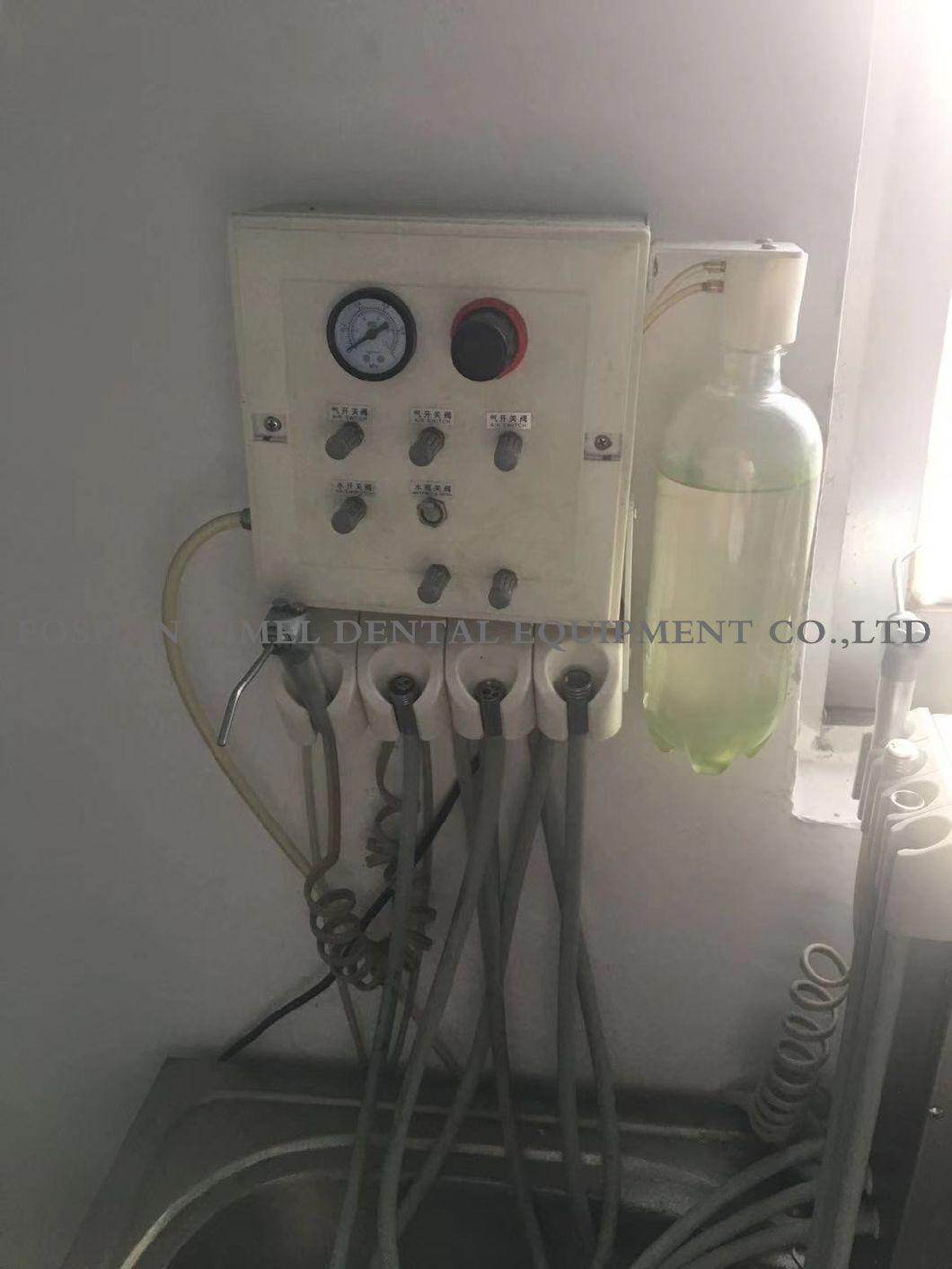 Dental Turbine Unit Wall-Mounted with Triple Syringe for Air Compressor