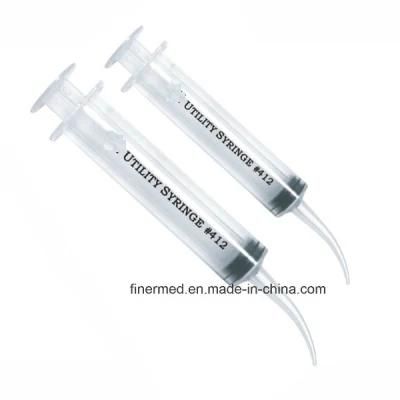 Dental Curved Tip Irrigations Utility Syringe