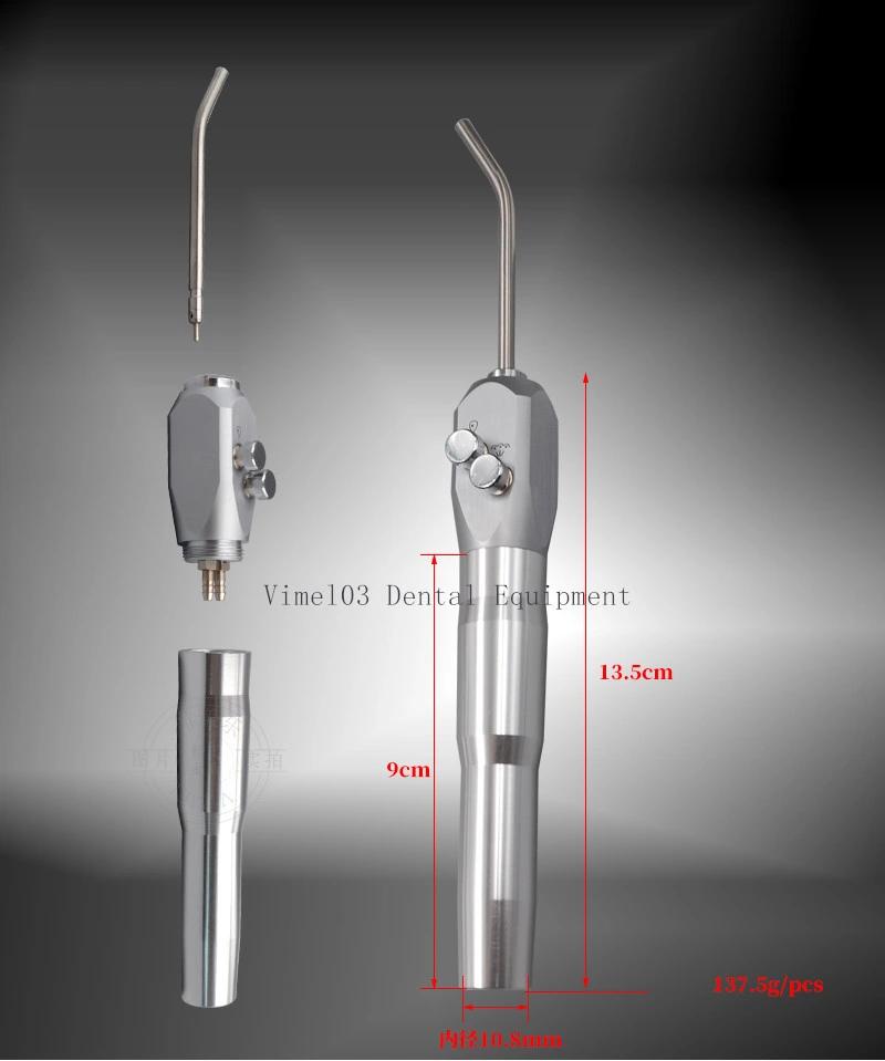 Dental Air Water Straight Syringe with Two Nozzles for Sirona