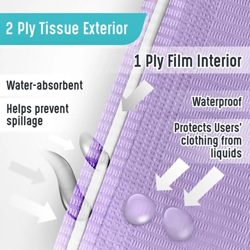 Disposable Dental Bibs for Dentist House Patient Protection