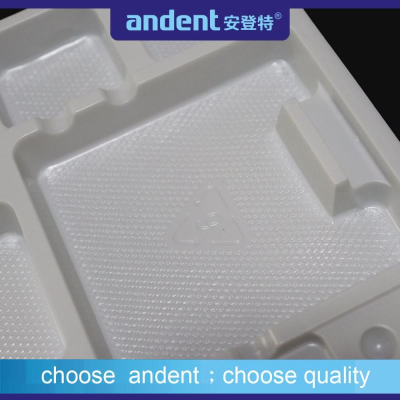 Dental Set-up Plastic Instrument Tray Autoclavable Divided Tray