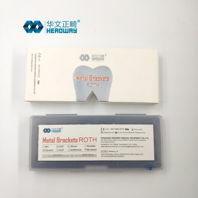 Dental Supplies Orthodontic Bracket 0.022 Slot OEM