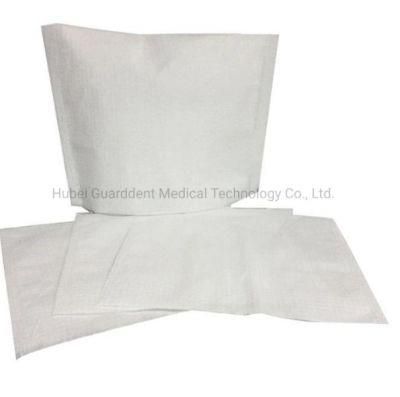 Paper with PE Film Headrest Sleeve Paper Tissue Headrest Cover Disposable 10&quot;X10&quot;