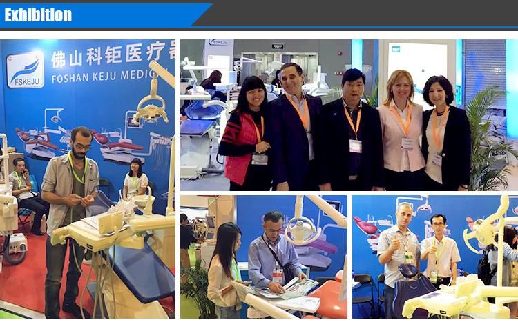 China Good Quality Leather Dental Unit Dental Equipment (KJ-915)