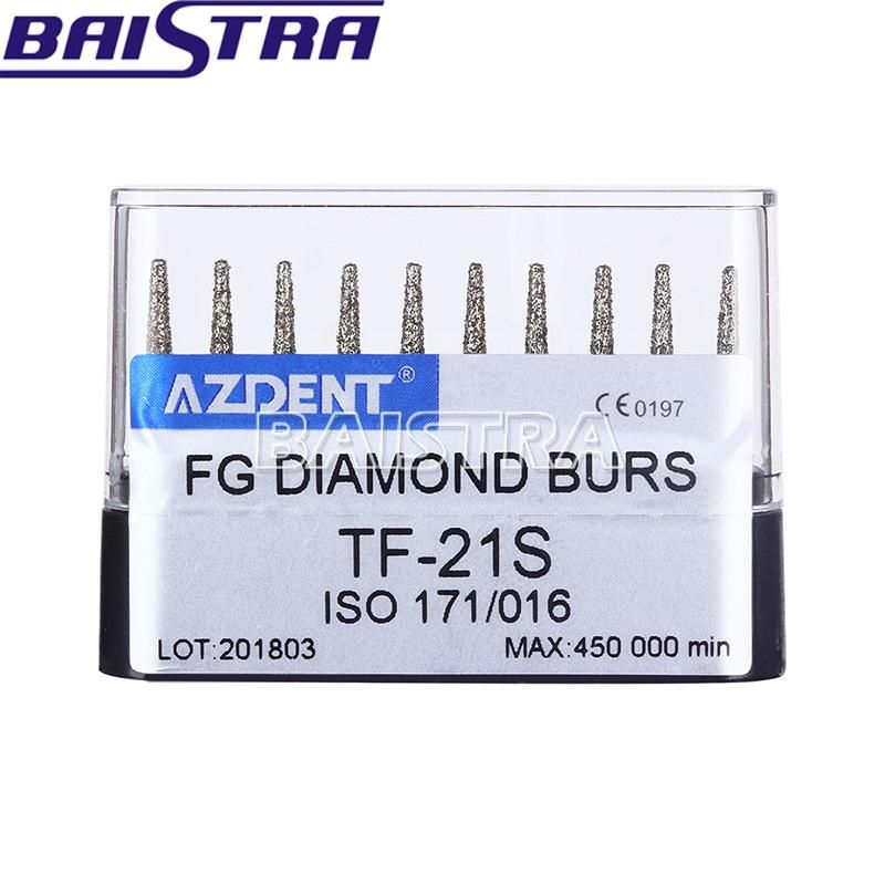 10 PCS Dentist Use High Speed Dental Diamond Bur for Sale