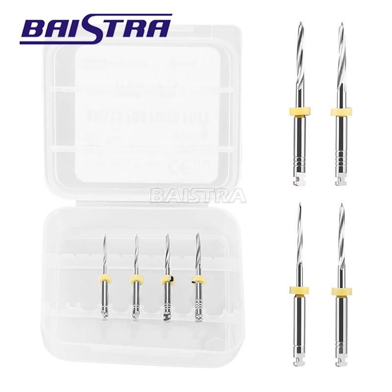 Dental Materials Fiber Post Drill Stainless Steel Endodontic Root Canal Drills