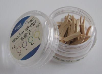 Factory Colorful Orthodontic Disposable Dental Wood Wedges