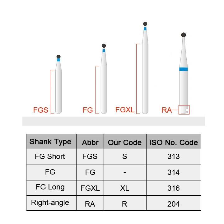 High Speed Fg Dental Diamond Bur Dental Medical equipment China