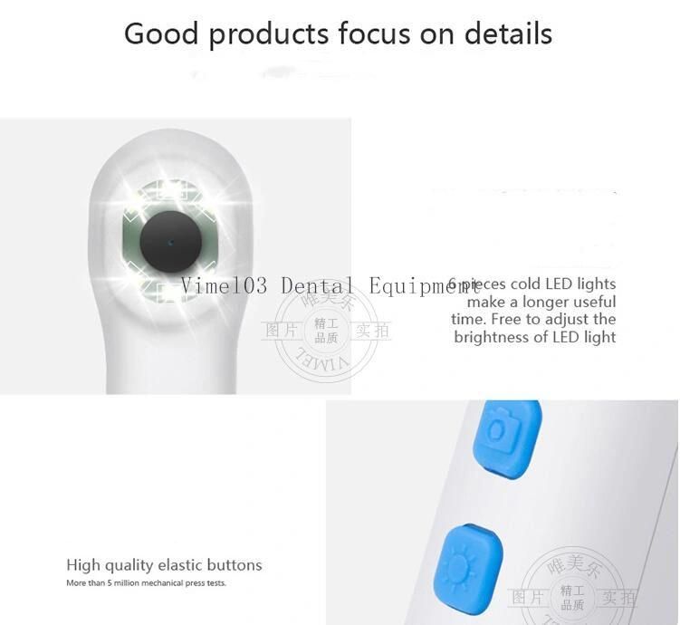 Wireless WiFi Oral Dental Intraoral Camera 6 LEDs 500mega Pixels