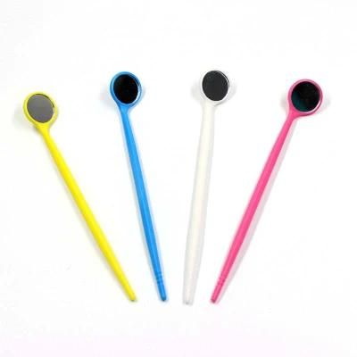 Colorful Mini Oral Teeth Dental Mouth Mirror Disposable Kit