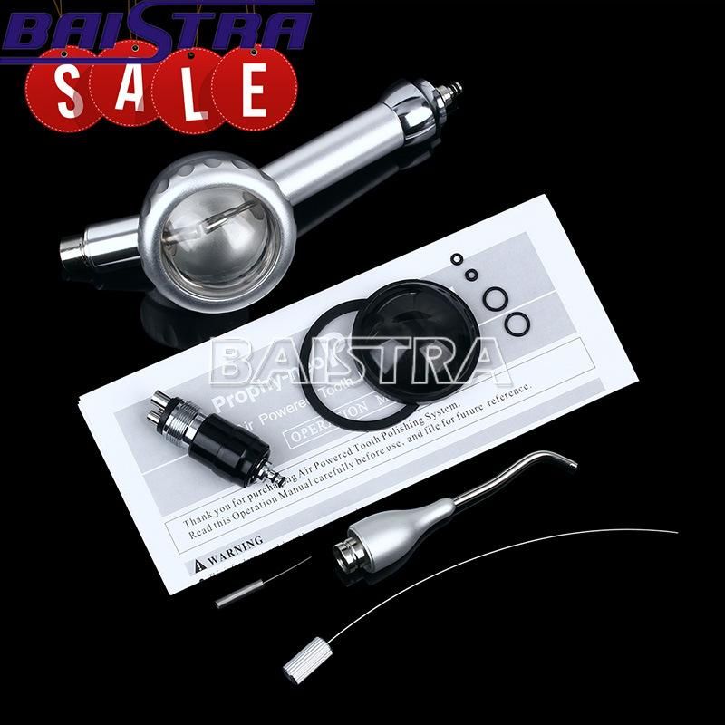 Dental Air Prophy Unit/ 360 Degree Rotation Cordless 4 Holes Dental Air Polisher