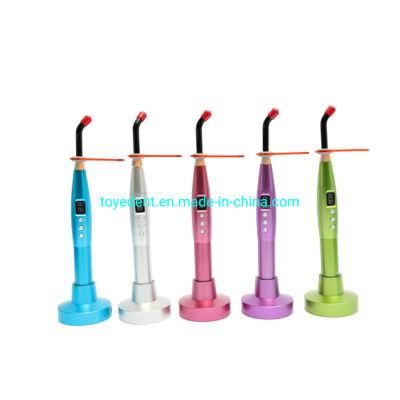 Colourful LED Dental Curing Light, Digital Lamp Curing Machine