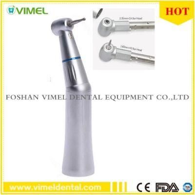 Dental Low Speed Handpiece Inner Channel Push Button Contra Angle