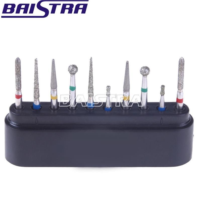 Wholesale Dental Instruments Drill Burs Dental Diamond Burs for High Speed Handpiece