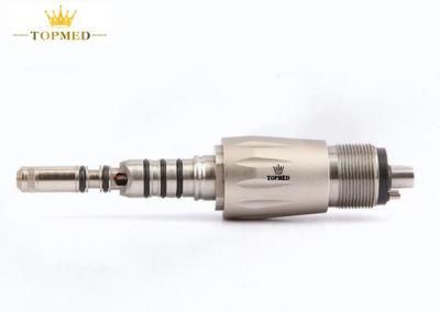 Dental Products Medical Equipment 4 Hole Quick Coupler Connector for Fiber Optic Handpiece