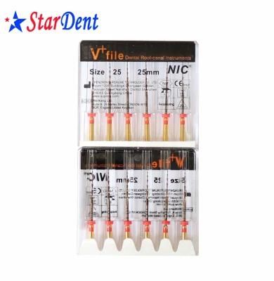 Dental Root Canal Instruments V+ File Nic