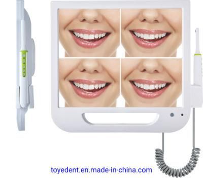 2020 Dental Wireless Intra Oral Camera 17 Inch Monitor 12 Mega Pixel