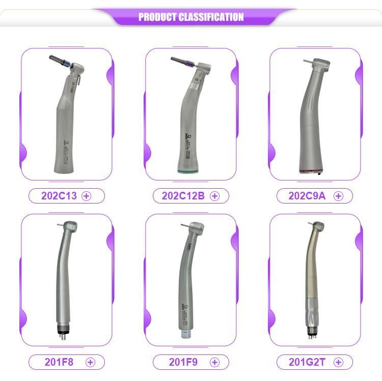 Electric Motor 4: 1 Handpiece Dental Contra Angle