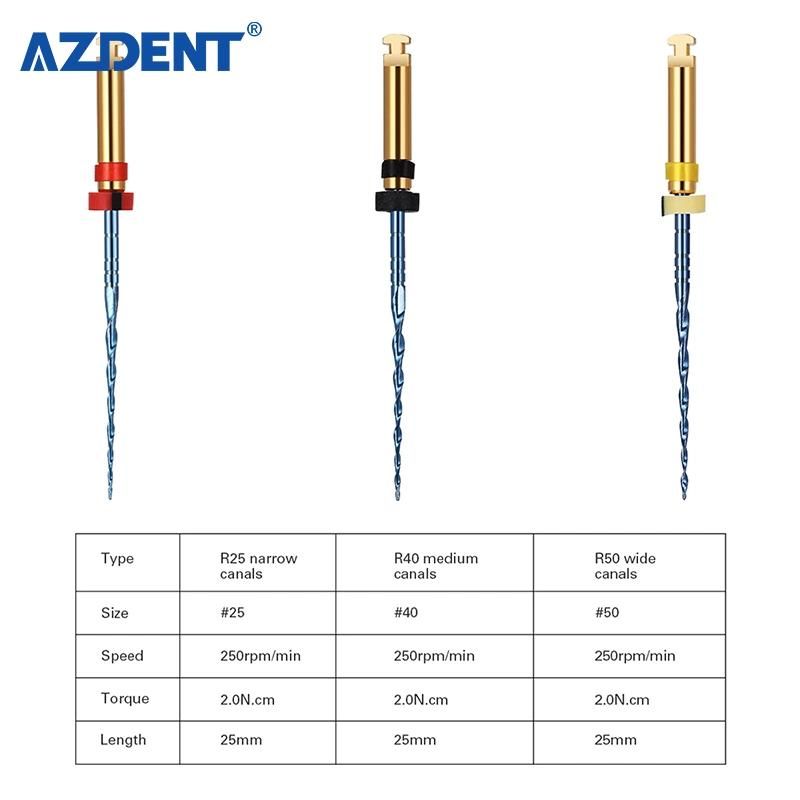 Hot Selling Reciprocating Root Canal Dental Niti Files Heat Activated