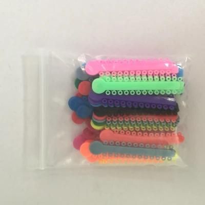 Dental Clinic Orthodontic Elastic Ligature Ties Elastomeric