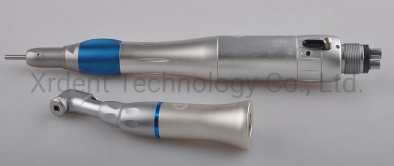 Dental Low Speed Handpiece Set Air Motor Contra Angle Straight Slow Speed Handpiece