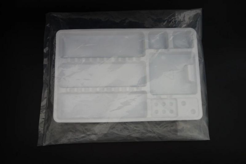 Disposable Plastic Dental Instrument Divided Tray