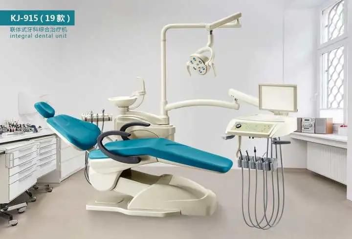 China Large Film View Intelligent with Control System Dental Chair Unit