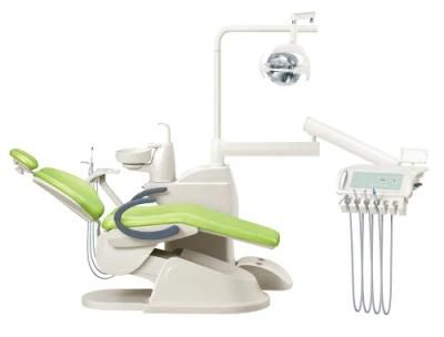 Floor Fixed Dental Unit with LED Sensor Lamp