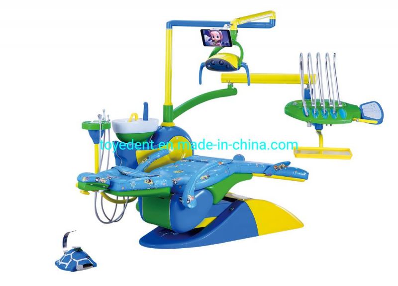 Colorful Adjustable Pediatric Dental Unit Full Functions Dental Chair