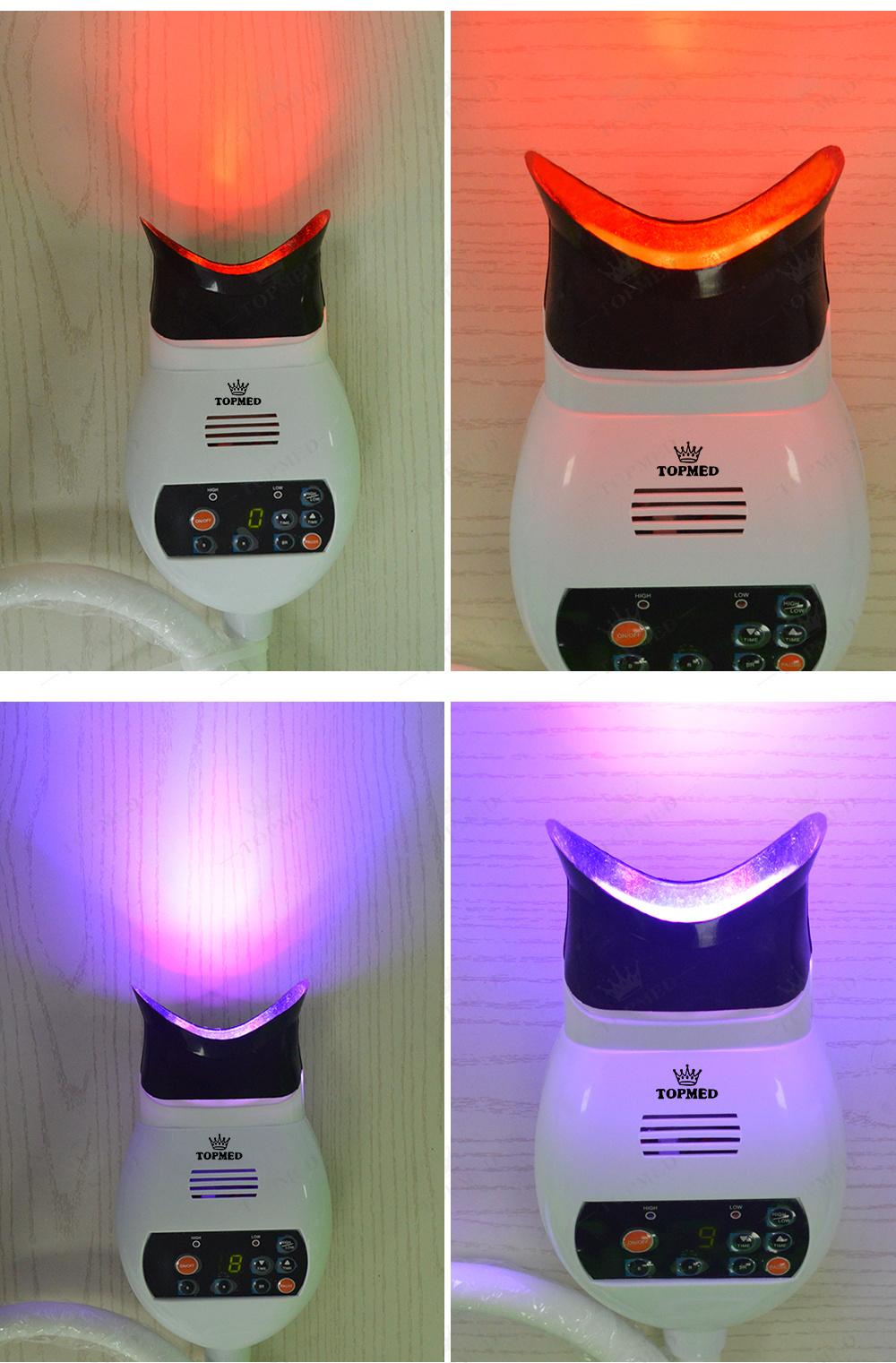 Three Colors Function LED Light Lamp Teeth Whitening Bleaching Machine