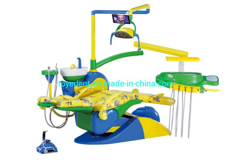 Colorful Adjustable Pediatric Dental Unit Full Functions Dental Chair